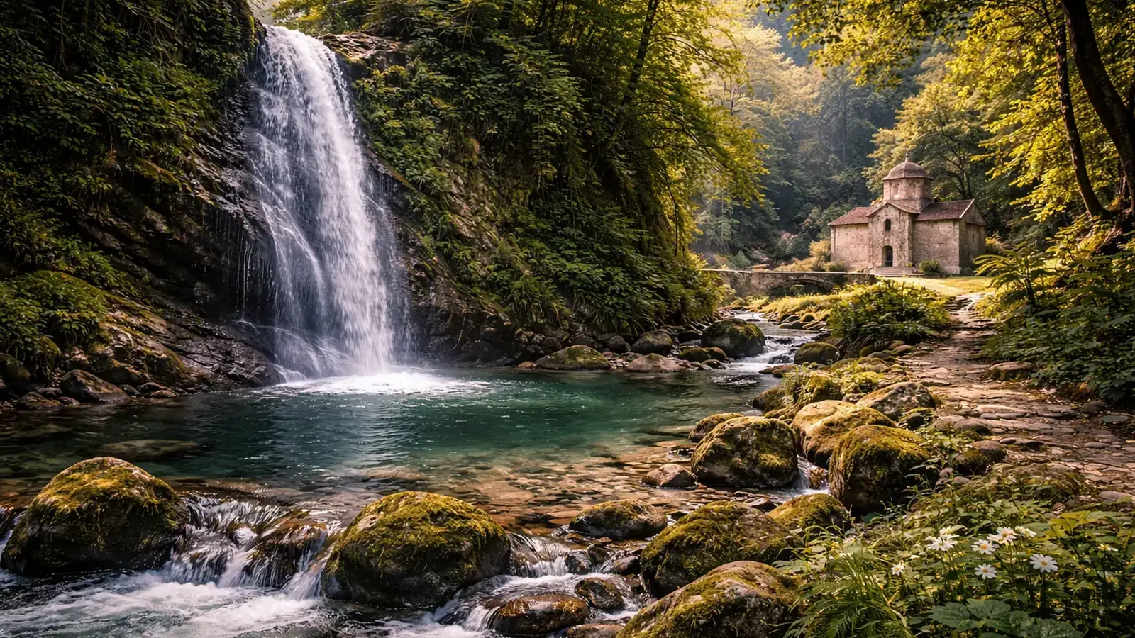 Шубарский водопад + Каманы
