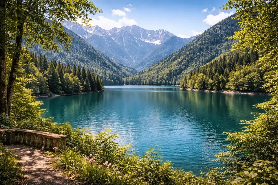 Озеро Рица. Путешествие по национальному парку