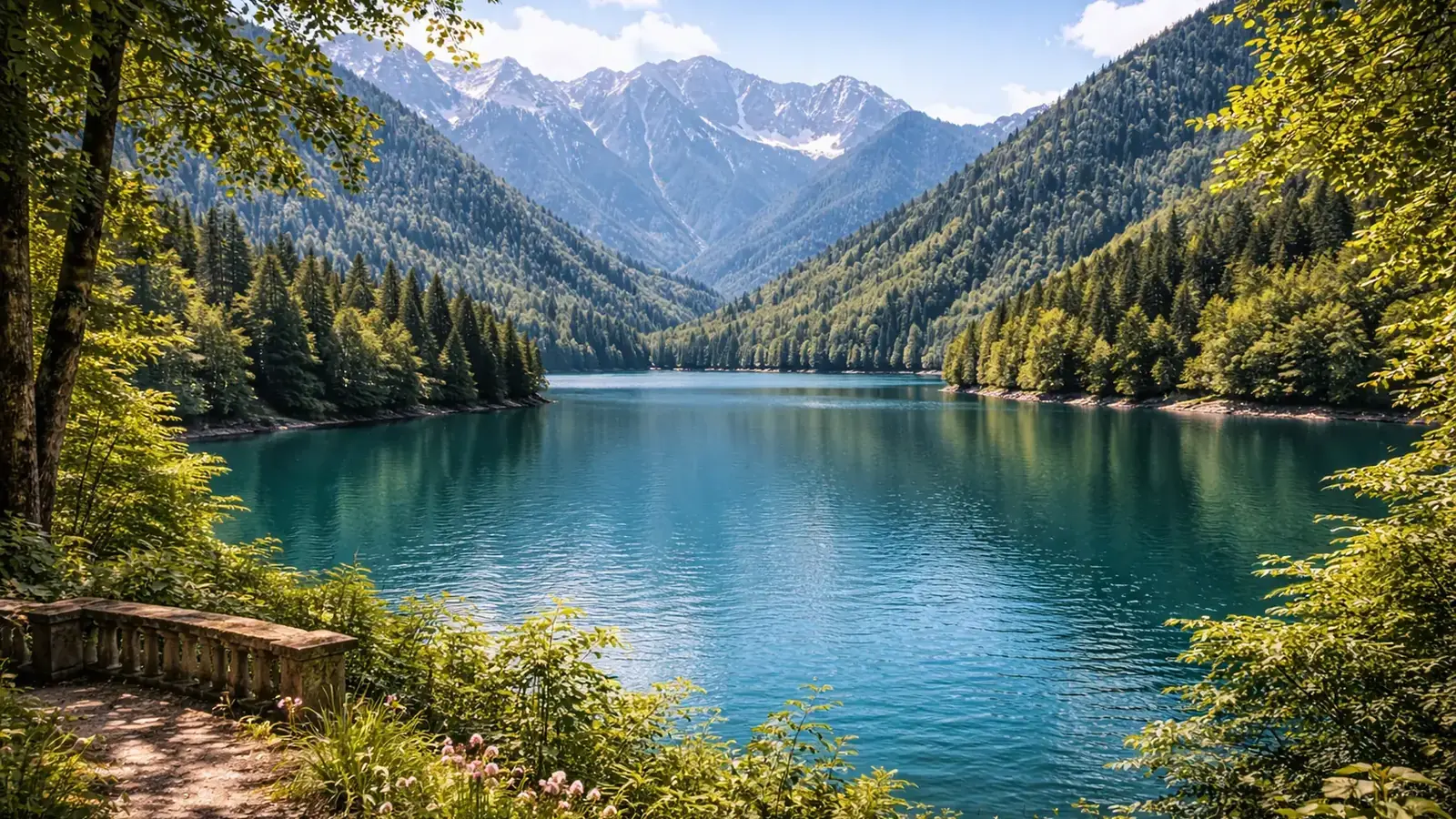 Озеро Рица. Путешествие по национальному парку