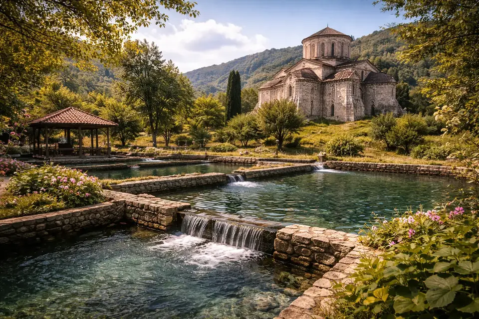 Форелевое хозяйство + Драндский собор