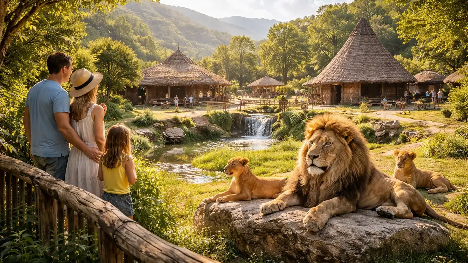 Парк львов + этно-парк «Апсны»
