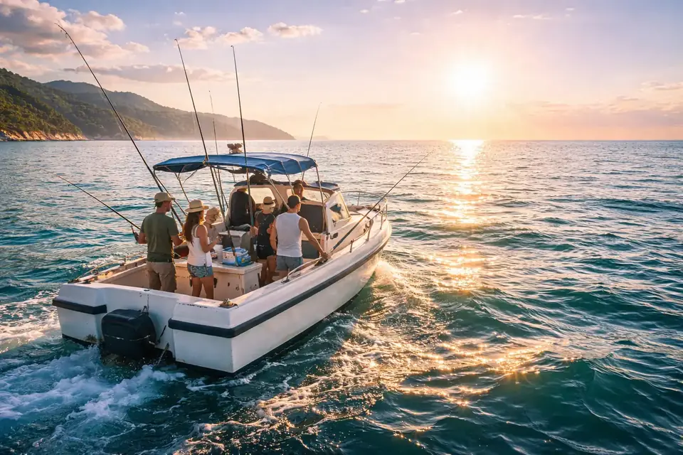 Увлекательная рыбалка на море