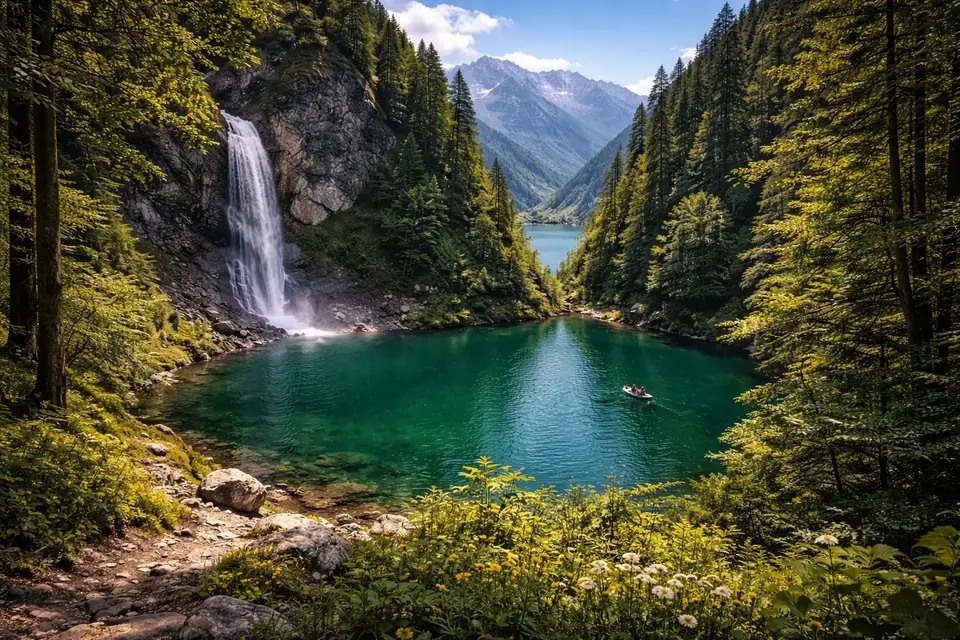 Малая Рица + Гегский водопад + озеро Рица